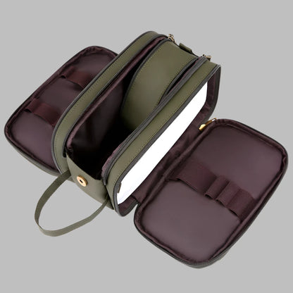 Multi Compartment Toiletry Wash Bag