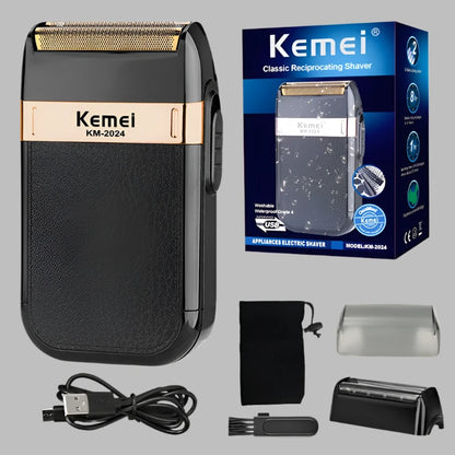 Mini Waterproof Kemei Electric Shaver