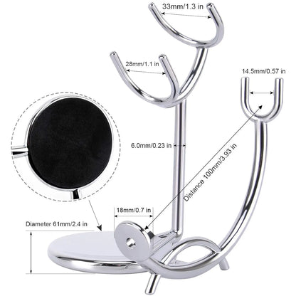 Ensemble de support de rasage en acier inoxydable de qualité supérieure