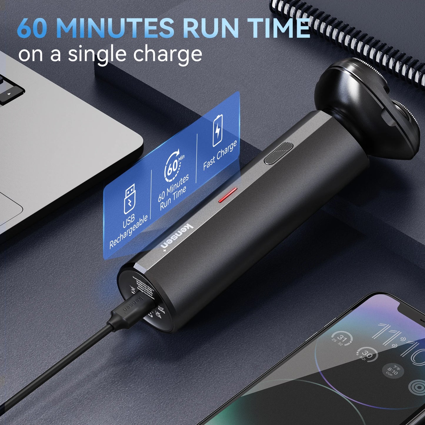 Kensen 3D Electric Shaver
