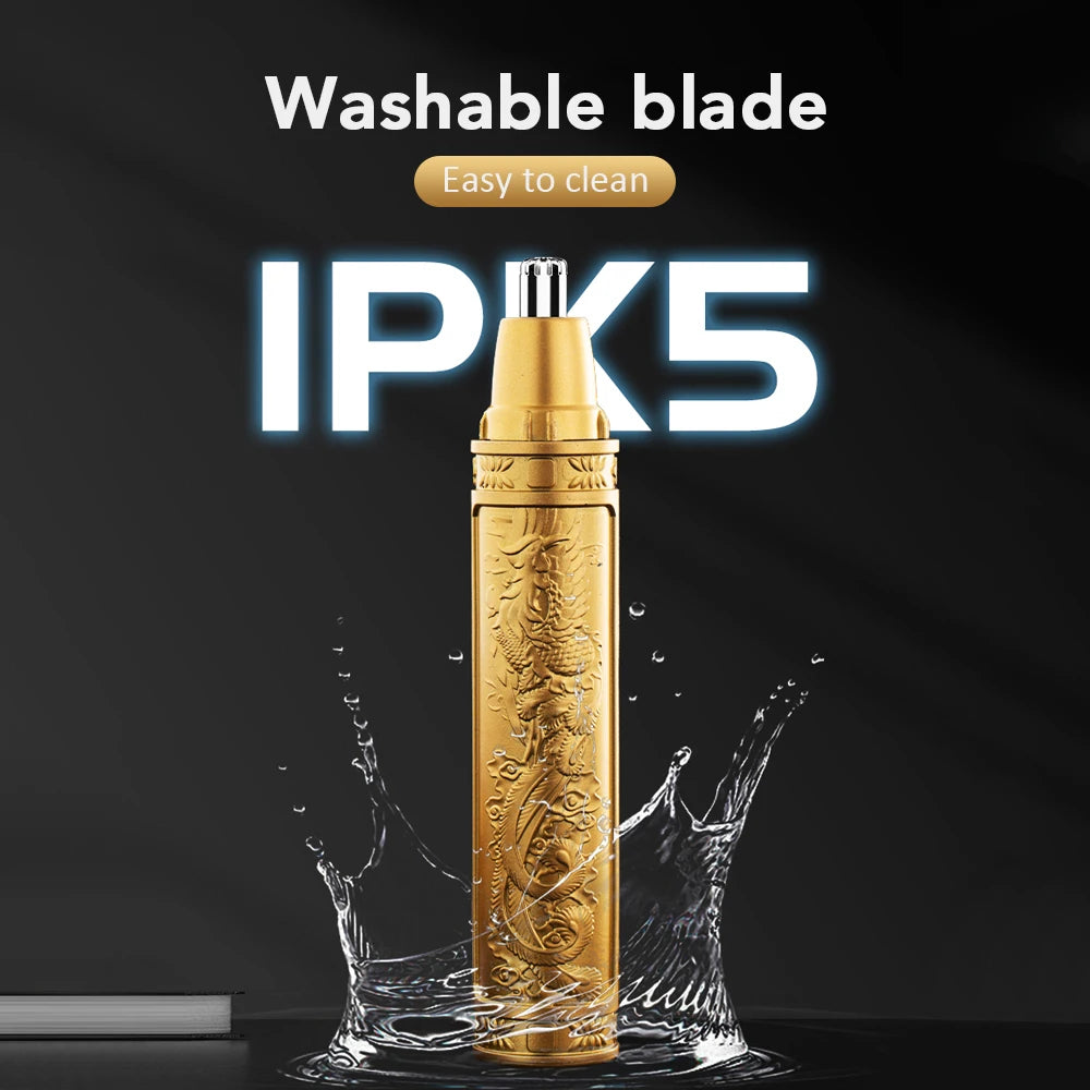Dual-Blade Ear and Nose Trimmer
