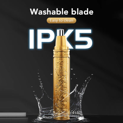 Dual-Blade Ear and Nose Trimmer