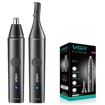 Tondeuse à poils de nez lavable 2 en 1 VGR