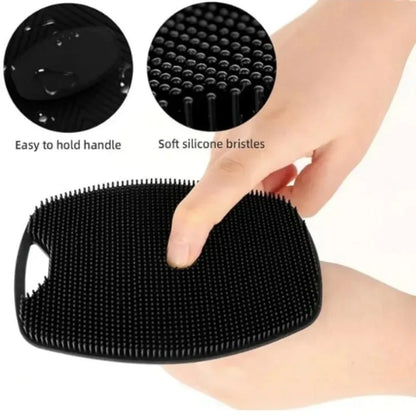 Nettoyant exfoliant au silicone doux