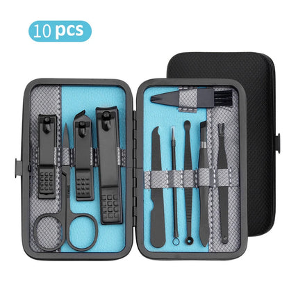 10/15/25pcs Pro Stainless Steel Clipper Set