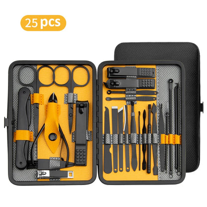 10/15/25pcs Pro Stainless Steel Clipper Set