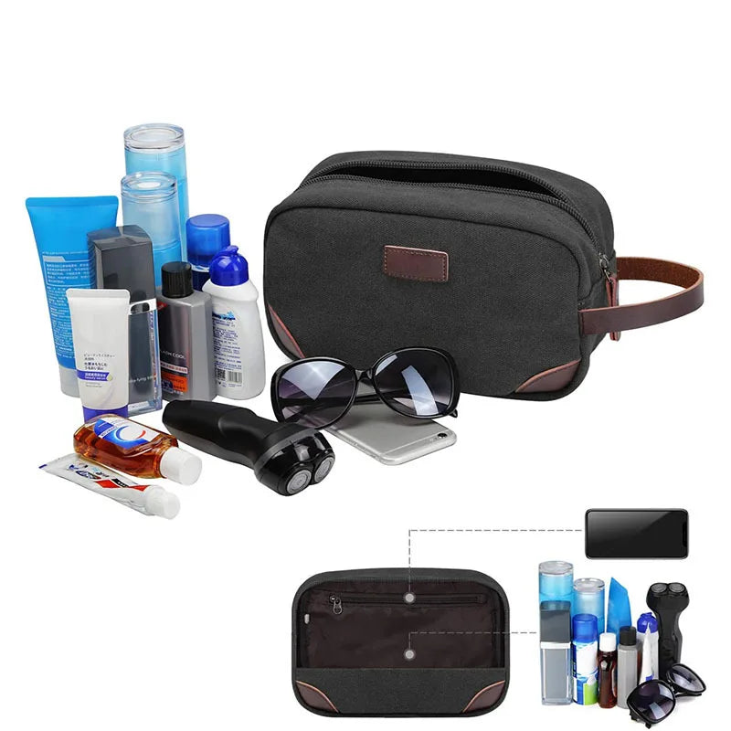 Trousse de toilette de voyage durable