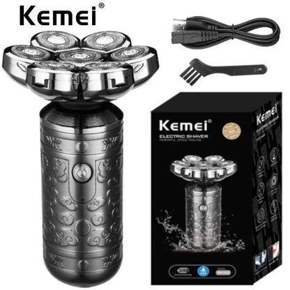 Kemei 7 Blade Head Shaver
