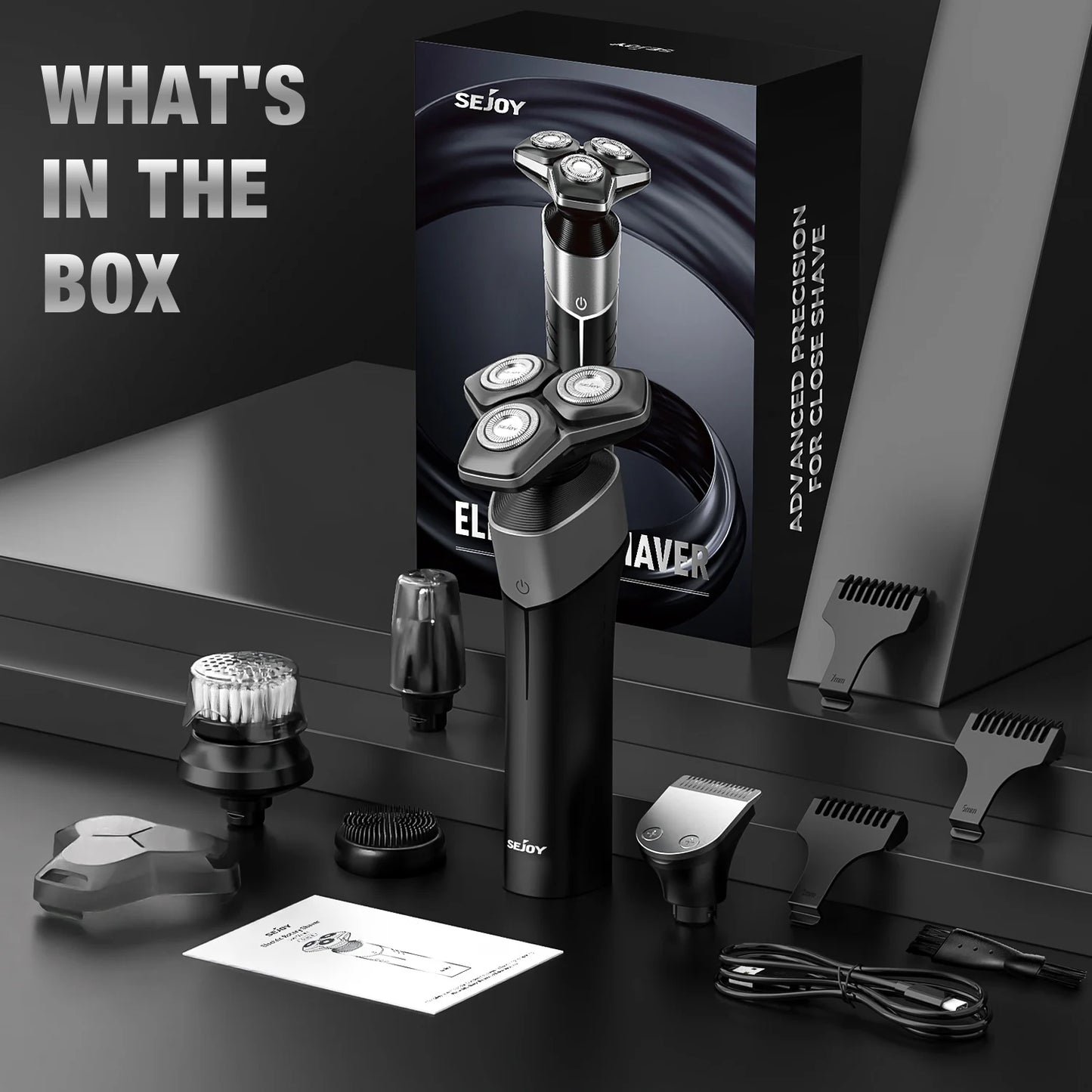 Kit de rasage multifonction Sejoy KNIGHT