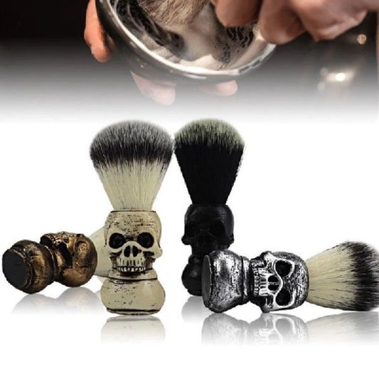 Boar Bristle Skull Beard Brush