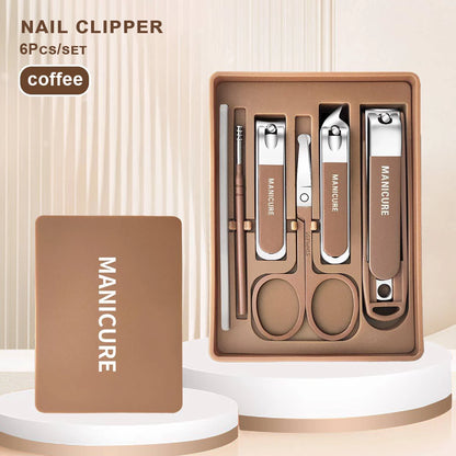 Coffret de soins des ongles 6 pièces