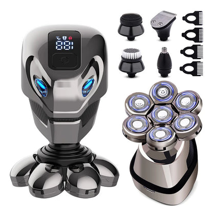 5 IN 1 Electric Head Shaver Set