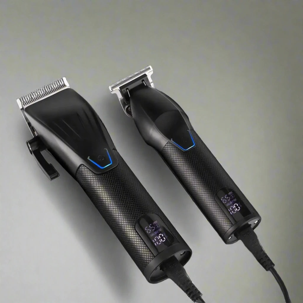 Cordless LED Display Grooming Set