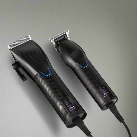 Cordless LED Display Grooming Set