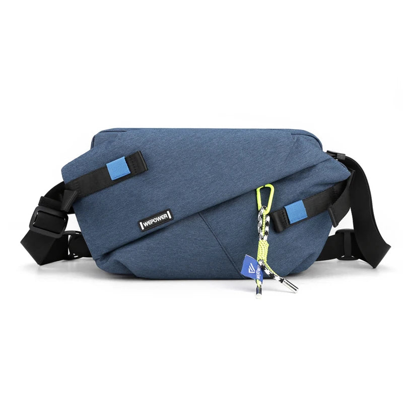 Nylon Panelled Back and Chest Pack