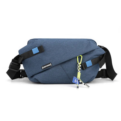 Nylon Panelled Back and Chest Pack
