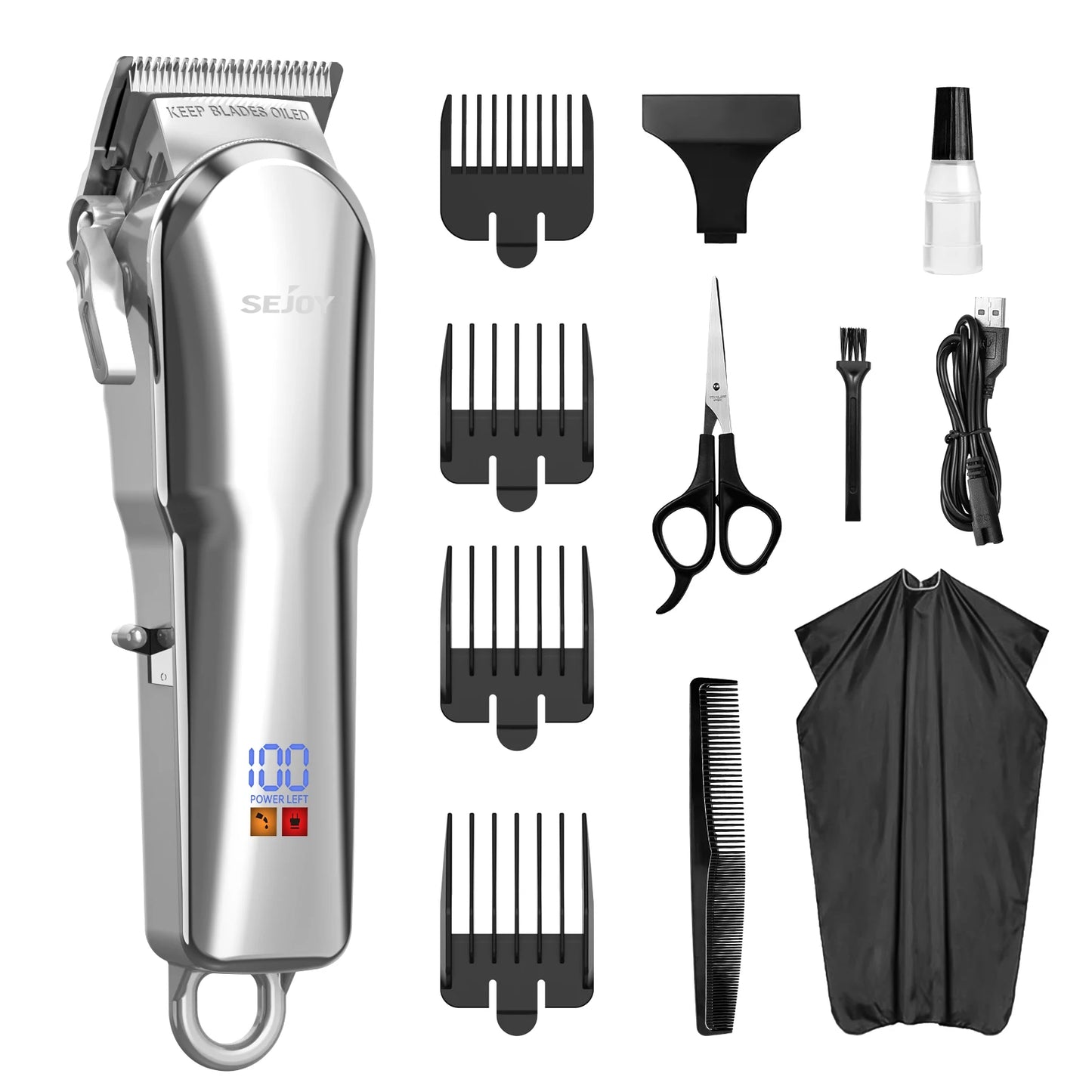 Sejoy Professional Hair Clipper Set