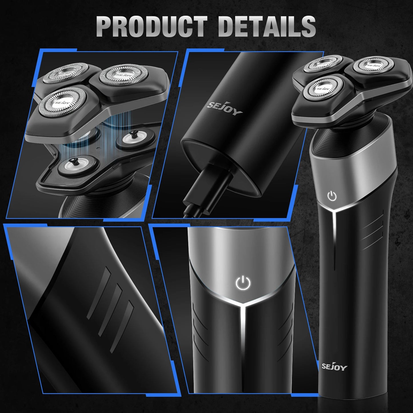 Kit de rasage multifonction Sejoy KNIGHT