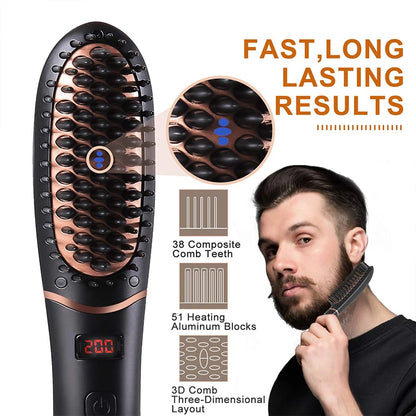 Lisseur à barbe en céramique