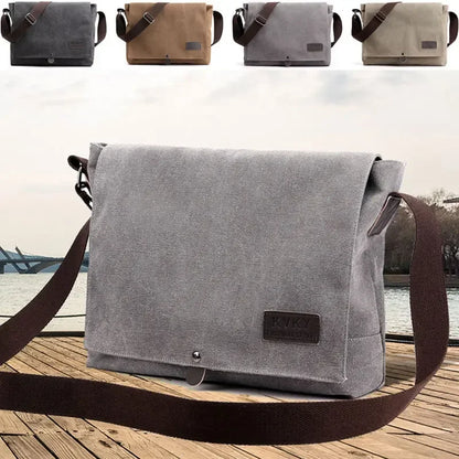 Sac à bandoulière multifonction en toile