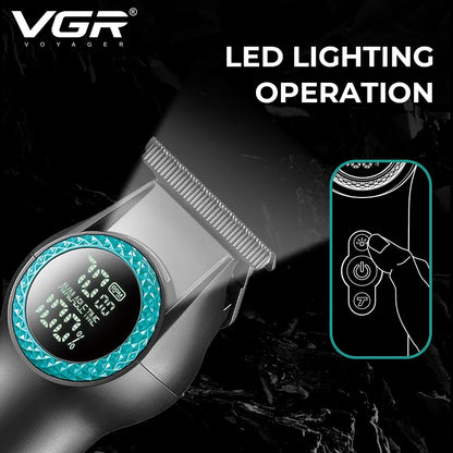 Tondeuse à cheveux à écran LED VGR