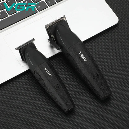 VGR PRO Hair & Beard Trimmer Set