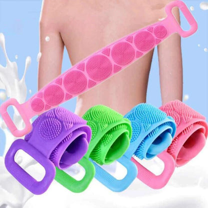 Brosse à récurer en silicone pour le corps