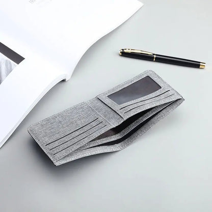 Portefeuille porte-cartes en toile