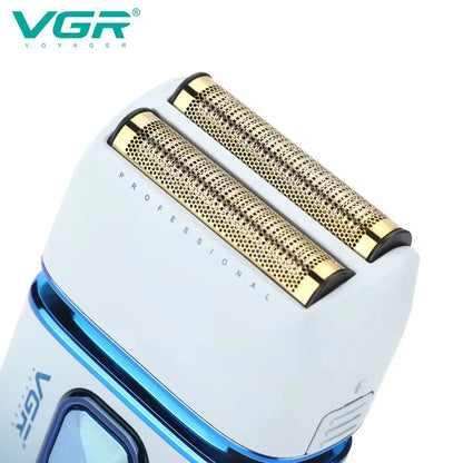 VGR USB Rechargeable Waterproof Electric Shaver