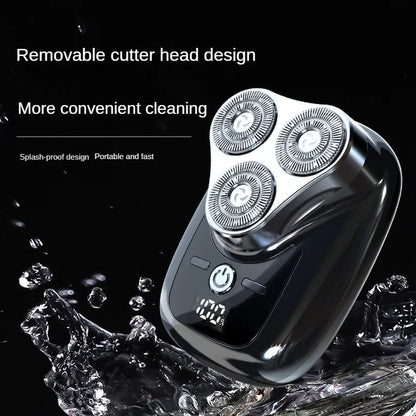 Three Blade Head Electric Shaver