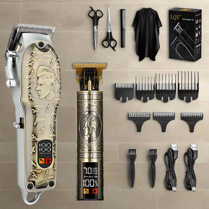 Retro Style Hair Clipper Set