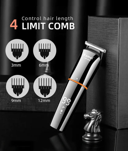 Kit de toilettage étanche 11 en 1 Kemei