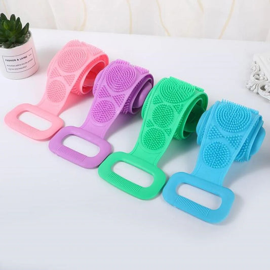 Brosse à récurer en silicone pour le corps