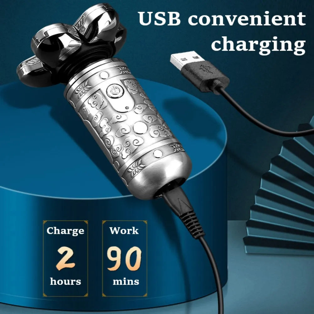 Kemei 7 Blade Head Shaver