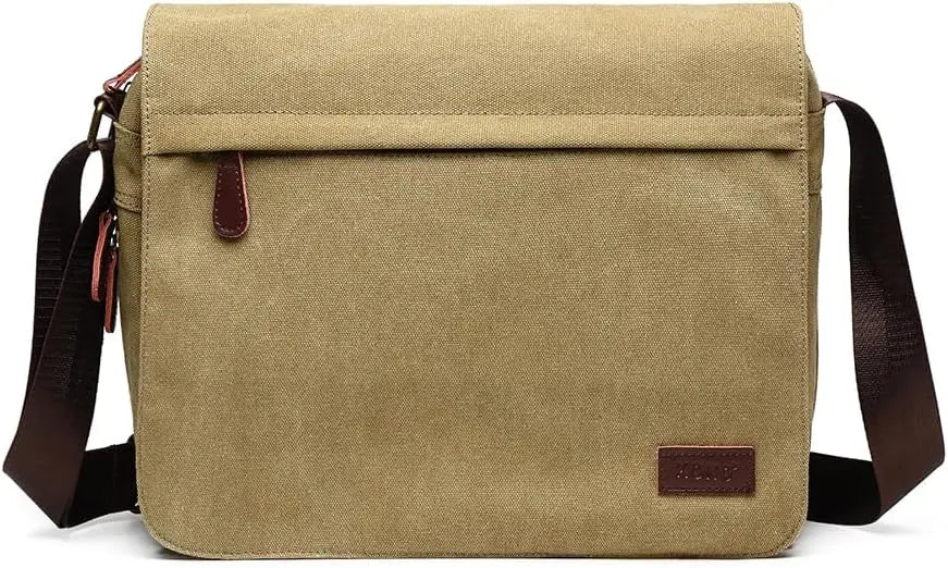 Sac messager rétro en toile