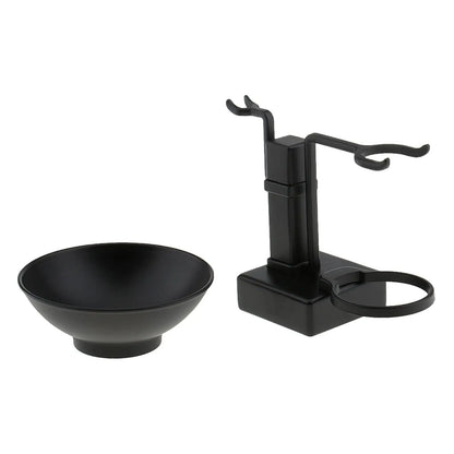 Sleek Shaving Bowl & Holder