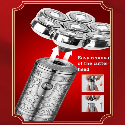 Kemei 7 Blade Head Shaver