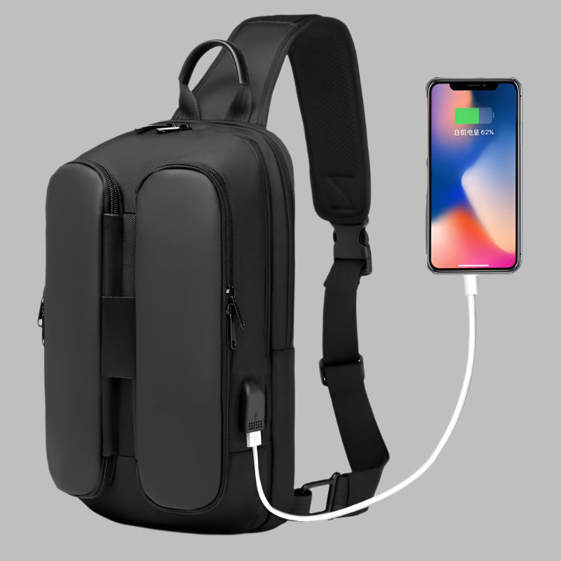 Sac de poitrine étanche USB