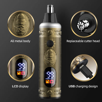 RESUXI LM-502 Metal Body Nose Trimmer