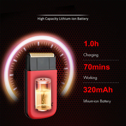 Ultra Thin USB Mini Electric Shaver