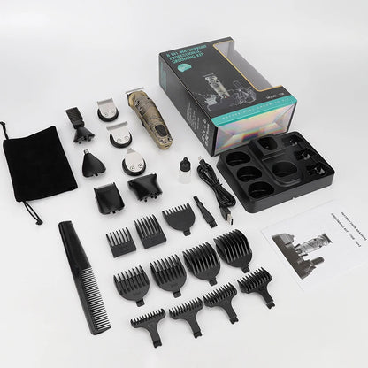 Kit de toilettage étanche IPX6 8 en 1 RESUXI