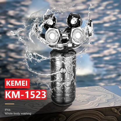 Kemei 7 Blade Head Shaver