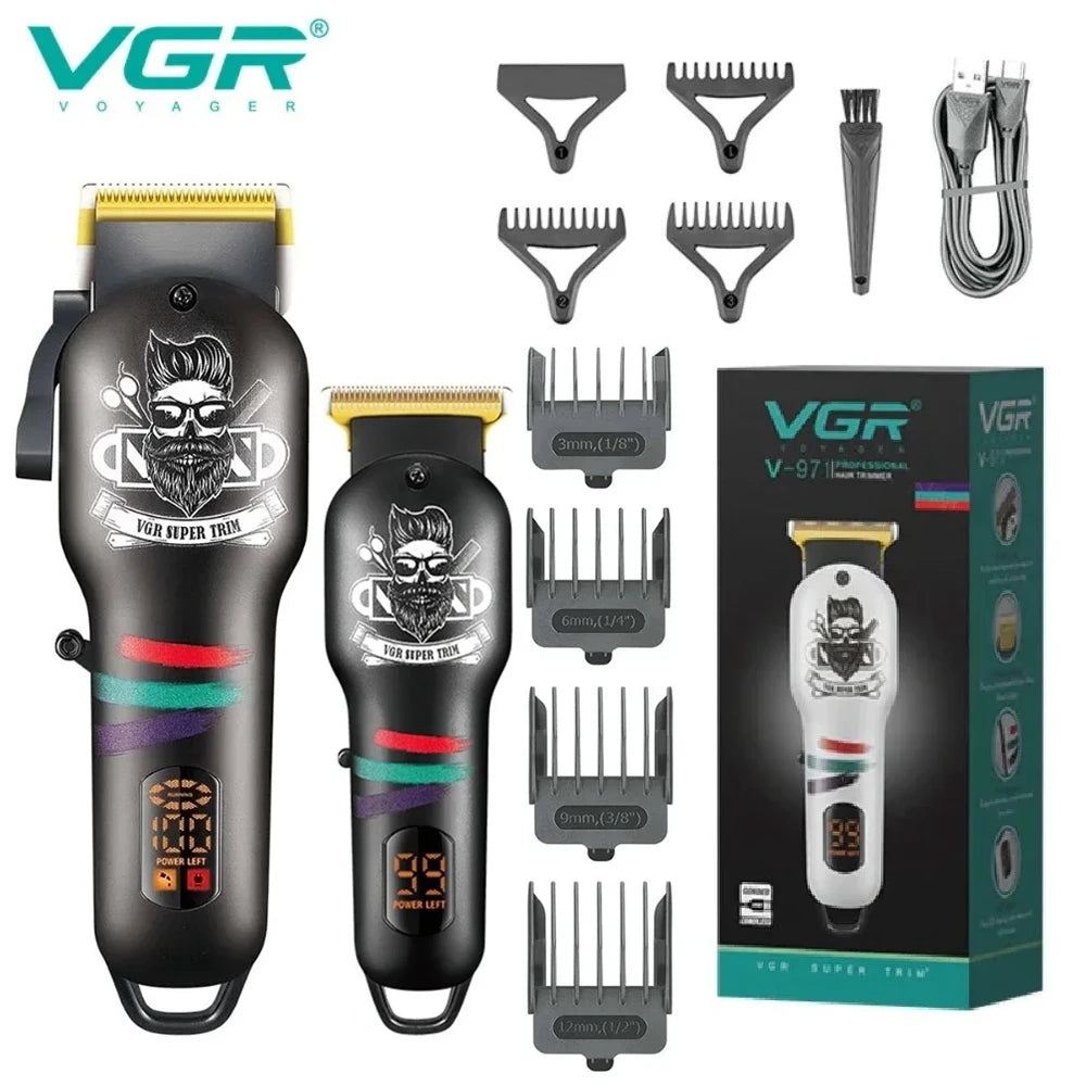 Ensemble de tondeuses rechargeables sans fil VGR Pro