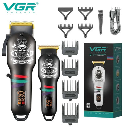 Ensemble de tondeuses rechargeables sans fil VGR Pro