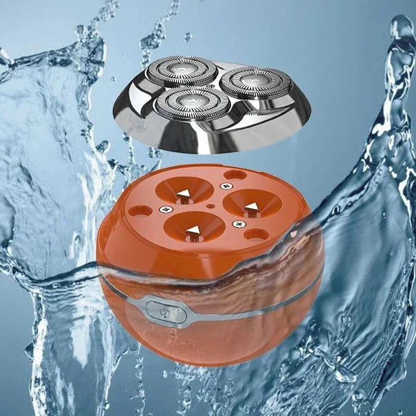 Rasoir électrique sphérique rechargeable pour barbe