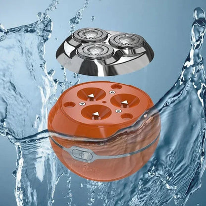 Rasoir électrique sphérique rechargeable pour barbe