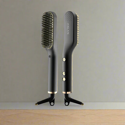 Heated Ceramic Beard Straightening Brush