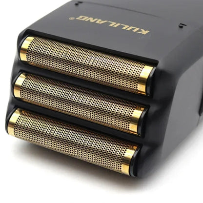 Rasoir électrique lavable à 3 lames à mouvement alternatif