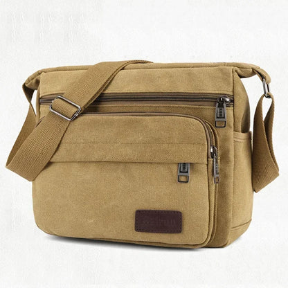 Classic Canvas Crossbody Shoulder Bag