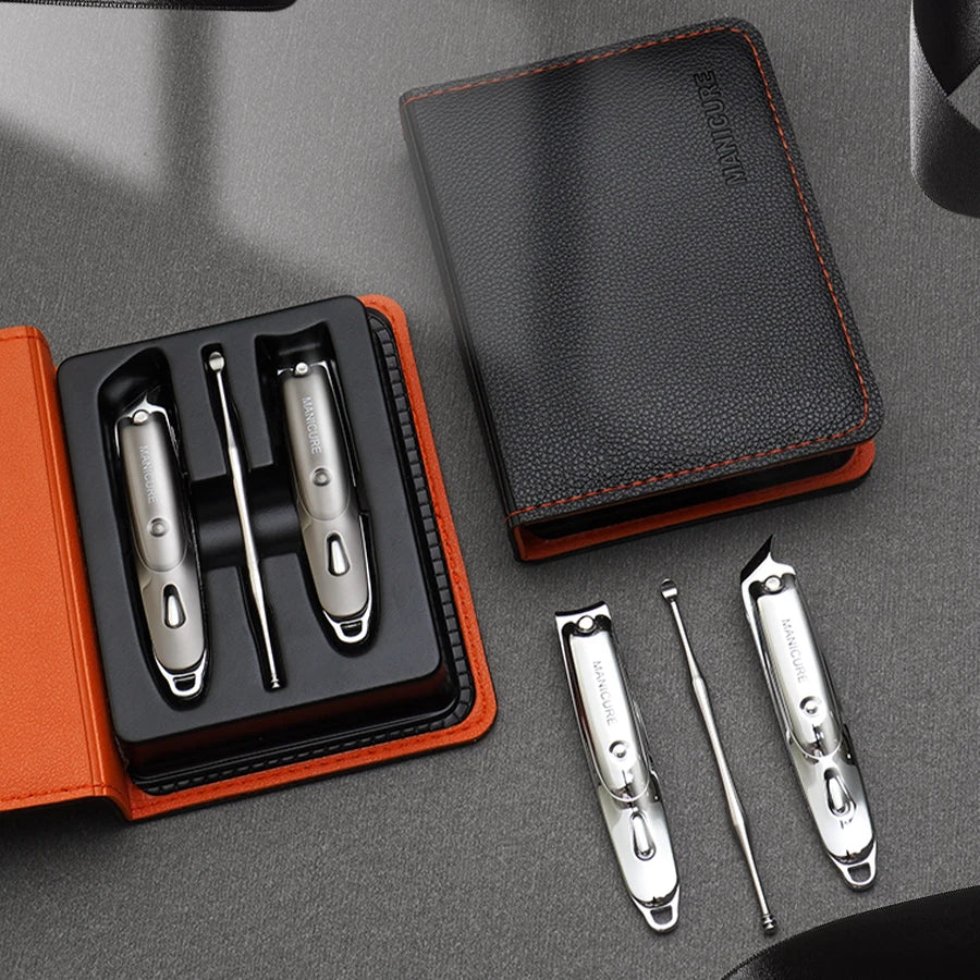 Coffret de soins des ongles de voyage 3 pièces